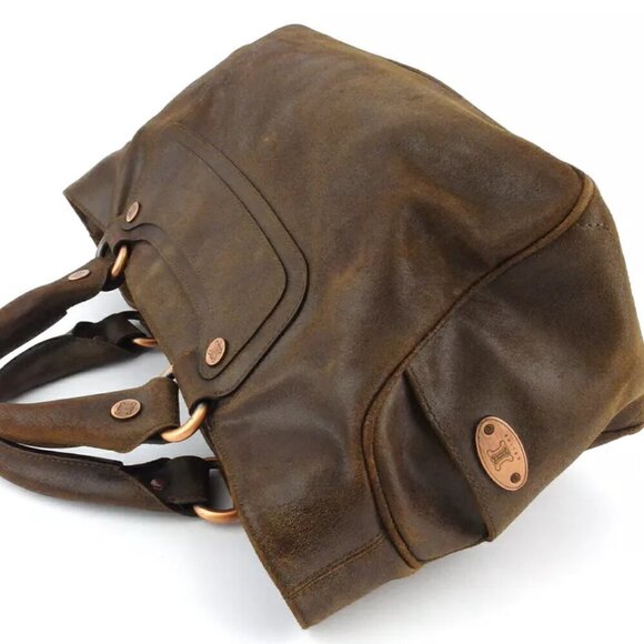 CELINE Tote Bag Boogie Bag Pink Suede Authentic USED T19170 - Picture 3 of 9